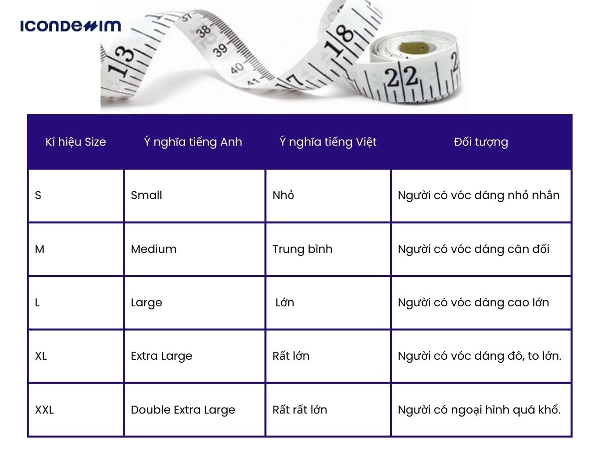 Hướng dẫn chọn size quần áo online chính xác
